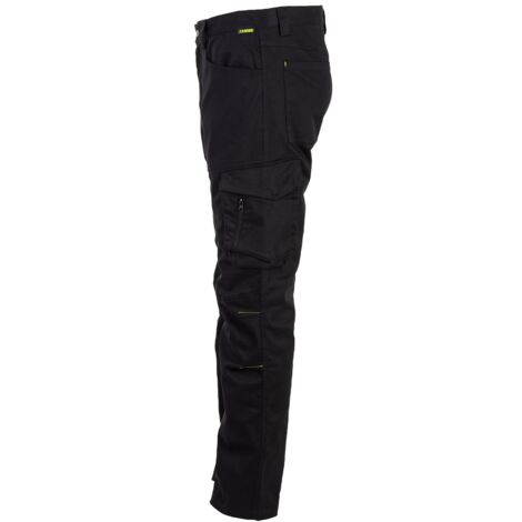 PLANAM STRETCHLINE Weste Kornblau – Arbeitsweste mit Taschen & Reflex, 33,99