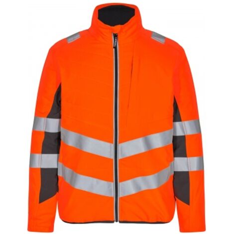 ENGEL Warnschutz Stepp-Innenjacke Safety 1159-158-1079 Gr. L orange/anthrazit grau (1/2)