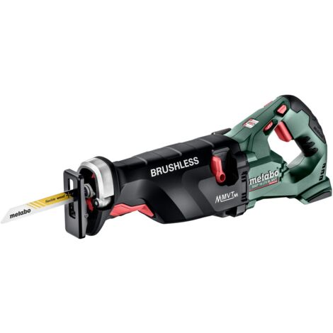 Metabo – Akku-Säbelsäge 18V – 602258850 – Brushless-Motor für saubere Schnitte in Holz und Metall – Pendelhub für optimale Leistung (1/5)