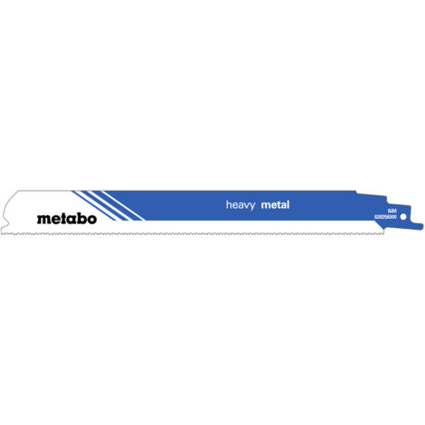 Metabo 5 Säbelsägeblätter heavy metal 225 x 1,1 mm, 1,4+1,8 mm/ 14+18 TPI (1/3)