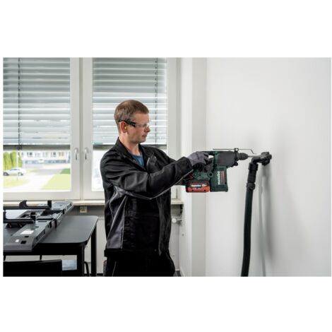 Metabo Akku-Kombihammer KH 18 LTX BL 24, incl. 2x Akku LiHD 4 Ah, Ladegerät, Zubehör, metaBOX