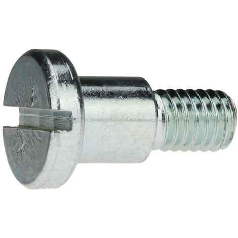Reidl DIN 923 Flachkopfschrauben M 8 x 20 x 11 mit Schlitz und Ansatz, 5.8 verzinkt (1/4)