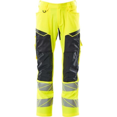 Mascot Warnschutz Bundhose 19579-236-17010 Gr. 50 hi-vis gelb/schwarzblau