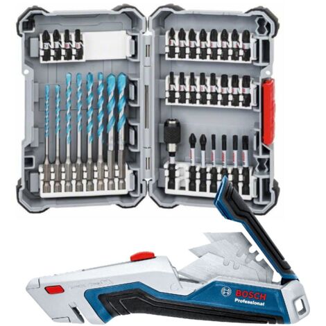 Bosch 35-tlg. Bit-Set inkl. Universalmesser-Set