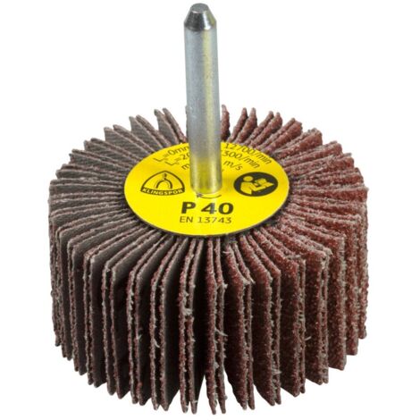 Klingspor KM 613 Schleifmopstifte, 80 x 15 x 6 mm Korn 80 (1/4)