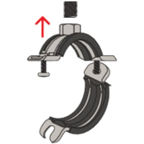 Obejma FISCHER FRS PLUS 108-116mm Z Gwintem M8-M10