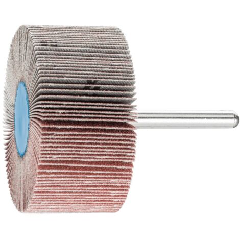 PFERD Korund Fächerschleifer F Ø 60x30mm Schaft-Ø 6 mm A120 für Feinschliff und Finish (1) (1/4)