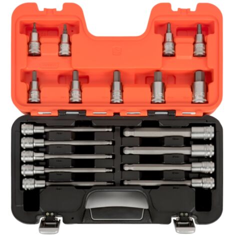 Sourcing Map Schraubendreher-Bithalter – 13 Löcher Für 6,35 Mm (1/4 Zoll) Bits, Aus Kunststoff, Schwarz