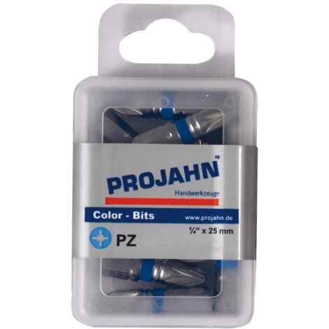 Projahn 1/4 markierter Bit Pozidriv Nr. 1. 10er Pack L25 mm (1/3)