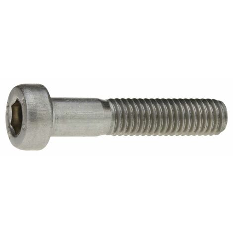 DIN 6912 Zylinderschraube 24x130mm Edelstahl A4 blank niedriger Kopf Innensechskant (1/4)