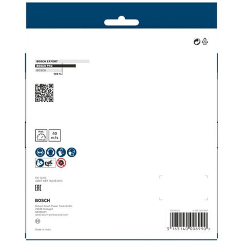 Bosch Schleifscheibe Mittel Orange - 98x120x13mm Flexibles Schleifpad