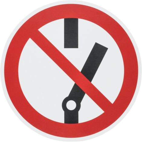 Hazet Warnschild „Hybrid-Schalter“ (1/2)