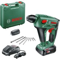 Bosch Akku Bohrhammer Uneo Maxx (1 Akku, 18 Volt System, BohrØ in Beton 10 mm)