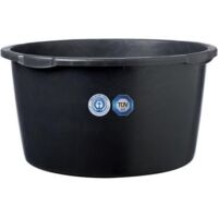 Mörtelkübel 90 l, schwarz rund, L-Skala