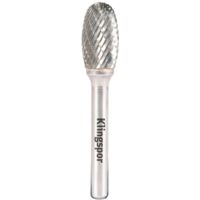 Klingspor HF 100 E Hartmetallfräser, 12,7 x 22 x 6 mm Kreuzverzahnung