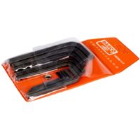 Bahco Sechskant-Winkelschraubendreher-Satz, metrisch, phosphatiert 2-12 mm - 11-tlg.