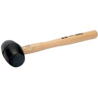 Bahco Gummihammer mit Holzstiel, 720 g