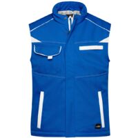 James & Nicholson Softshellweste mit warmem Innenfutter JN854 Gr. 2XL royal/white