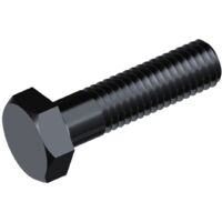 Reidl DIN 931 Sechskantschraube mit Schaft M 12 x 110 10.9 blank