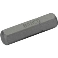Bahco 1/4 Standard Schraubendreher Bits für 7/64 Sechskantschrauben 25 mm - 5 Stk/Kunststoffbox