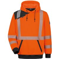 Feldtmann Elysee Warnschutz-Hoodie Fridoli 22614 Gr. 2XL leuchtorange/schwarz