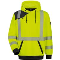 Feldtmann Elysee Warnschutz-Hoodie Miletto 22613 Gr. M leuchtgelb/schwarz