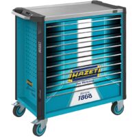 Hazet Werkstattwagen Assistent 179NXL, einzeln, L x B x H: 959 mm x 518 mm x 1020 mm, Schubladen, flach: 7× 81 x 696 x 398 mm, Schubladen, hoch: 1× 16