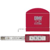 BMI Taschenbandmass m.Sichtf.3mx13mm weiß