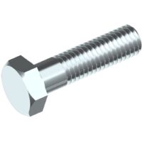 Reidl DIN 931 Sechskantschraube mit Schaft M16 x 320, 8.8 verzinkt