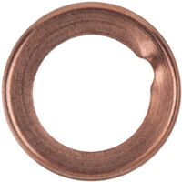 Dichtring, Faltring, Aussen-Ø 17mm, Innen-Ø 12mm, 25er-Pack