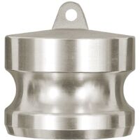 Riegler Kamlok-Verschlussstecker, Typ DP, Alu, BG 2 1/2, Stecker-Ø 76