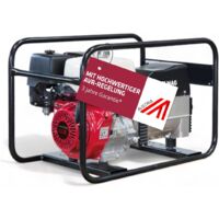 ELMAG Stromerzeuger SEB 7500WD-AVR mit HONDA-Motor GX390 mit erhöhter Schieflastfähigkeit und AVR-Regelung