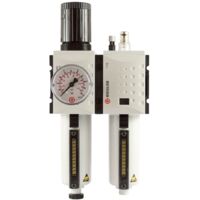 Riegler Wartungseinheit 2-tlg. »FUTURA«, MBeh., BG4, G3/4, 0,5-16 bar, HA