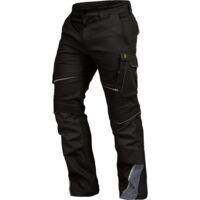 Leibwächter Bundhose Herren Flex-Line FLEXH25 Gr. 30 schwarz/grau