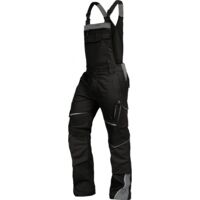 Leibwächter Latzhose Flex-Line FLEXL Gr. 56 schwarz/grau
