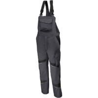 Herren Latzhose Kübler ActiviQ high Gr. 52 anthrazit/schwarz