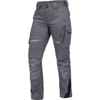 Leibwächter Damen Bundhose Flex-Line FLXDH27 Gr. 42 grau/schwarz