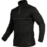Leibwächter Langarmshirt Flex-Line FLEXF Gr. S schwarz/grau