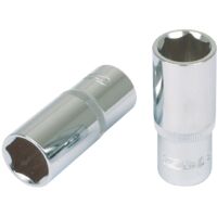 KS Tools 3/8 CHROMEplus Sechskant-Stecknuss, lang, 3/4