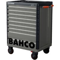 Bahco Premium Werkstattwagen mit 9 Schubladen, grau