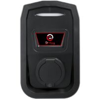 KS Tools efuturo Wallbox mit Typ 2 Steckdose, 1 Phase, bis zu 3,7 kW, 16 A, 230 V, Mode 3, ohne RFID Zugangskontrolle, mit Stromzähler