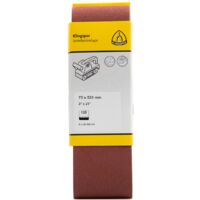 Klingspor LS 309 XH Hobbänder, 75 x 533 mm Korn 100 F5, SB-verpackt im Reiter