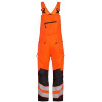 ENGEL Warnschutz Latzhose Safety Herren 3544-314 Gr. 48 orange/anthrazit grau