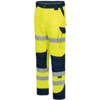 Vizwell Warn-Bundhose VWTC113 Gr. 29 gelb/marine