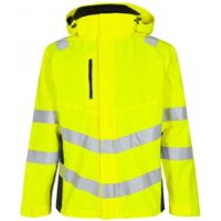 ENGEL Warnschutz Shell Jacke Safety 1146-930-3820 Gr. L gelb/schwarz