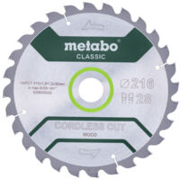 Metabo Sägeblatt cordless cut wood - classic, 216x30 Z28 WZ 5° /B