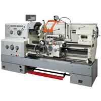 ELMAG Universal-Drehmaschine INDUSTRIE 1500/250 HD, inkl. RÖHM-Drehfutter inkl. 3-Achs-Positionsanzeige inkl. Schnellwechsel-Stahlhalter Set, System