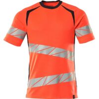 Mascot Warnschutz Premium T-Shirt ACCELERATE SAFE 19082-771 Gr. S Hi-vis rot/schwarzblau