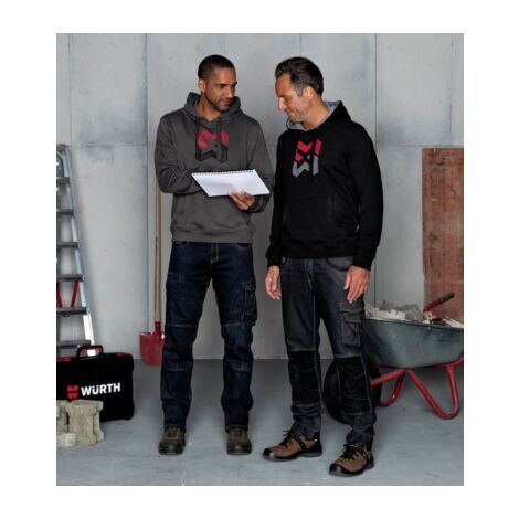 Jeans Sagittarius nero da lavoro 42 - Nero