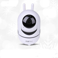 Smart WiFi Mini Indoor IP Camera with 270 degree rotation, 1080P, with Auto Tracker, Motion Detection and Night Vision